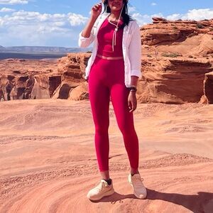 Lululemon Magenta Set